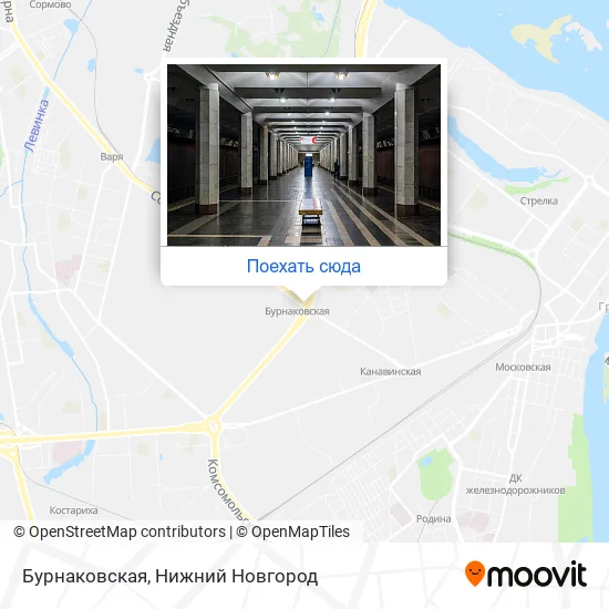 Карта Бурнаковская