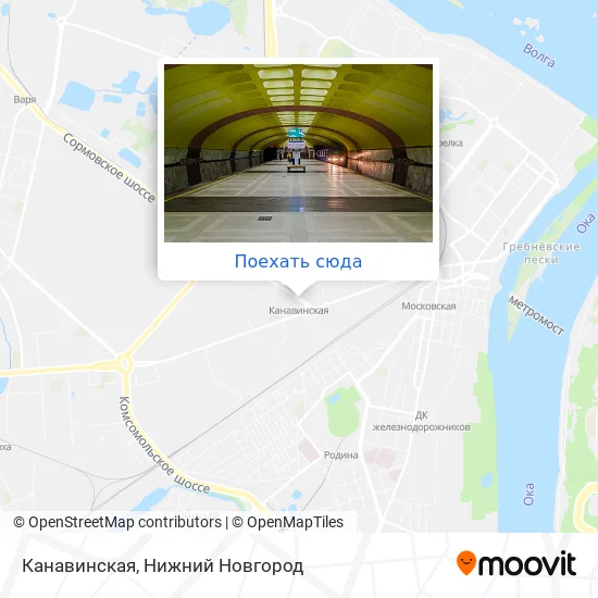 Карта Канавинская