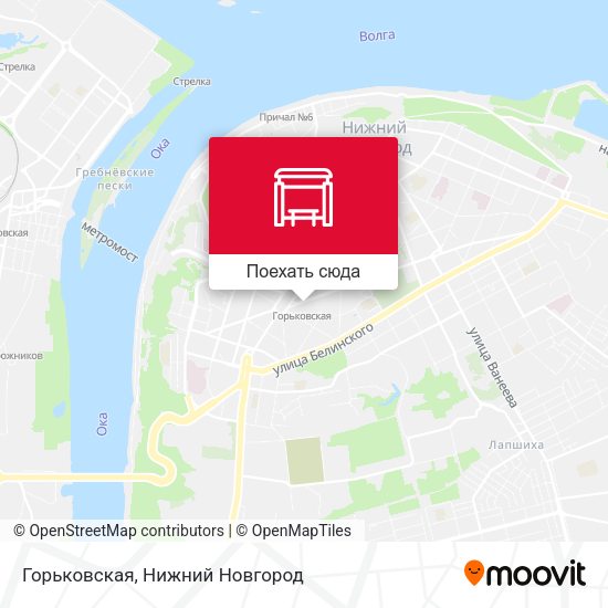 Карта Горьковская