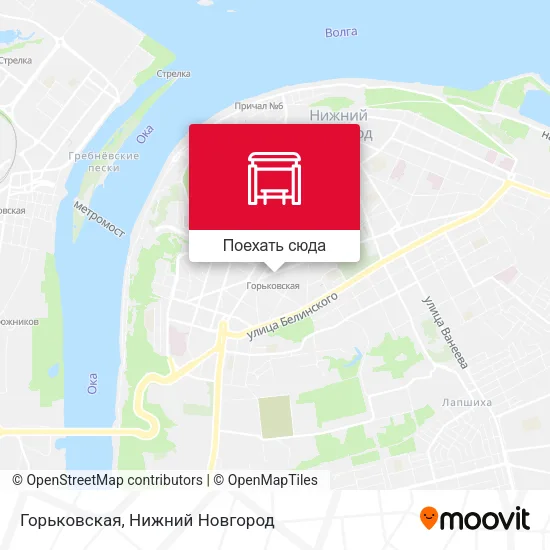 Карта Горьковская