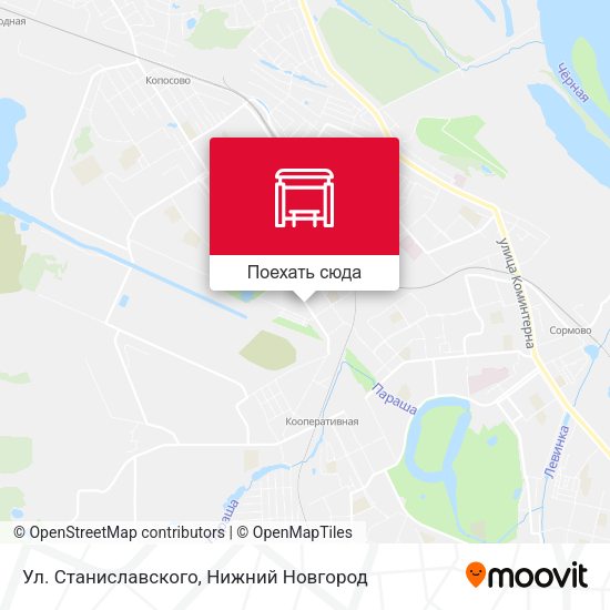 Карта Ул. Станиславского