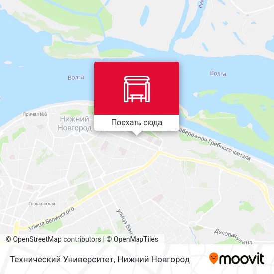 Карта Технический Университет