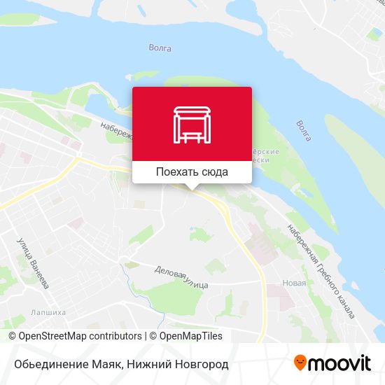 Карта Обьединение Маяк