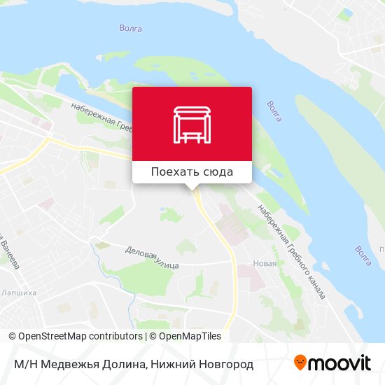 Карта М/Н Медвежья Долина