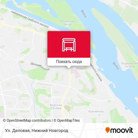 Карта Ул. Деловая