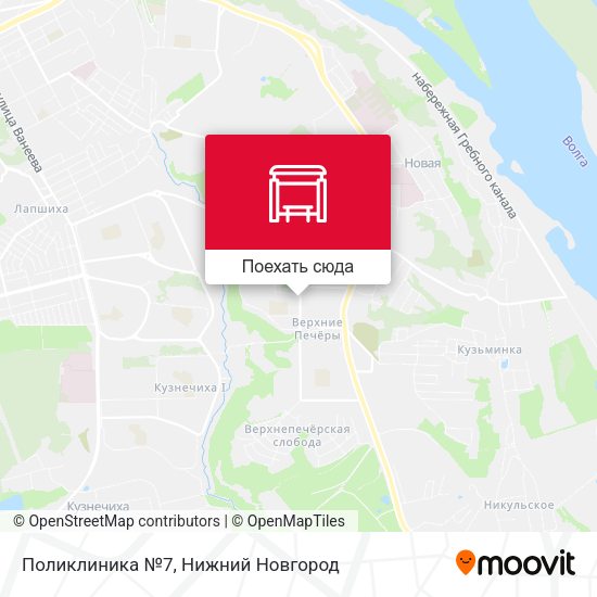 Карта Поликлиника №7