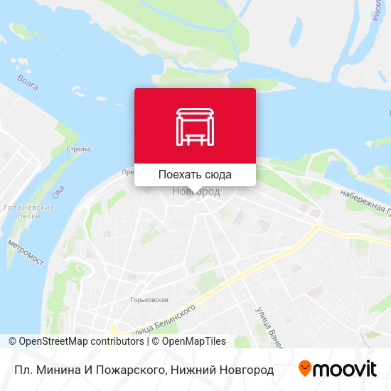Карта Пл. Минина И Пожарского