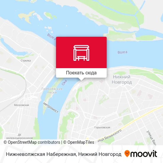 Карта Нижневолжская Набережная