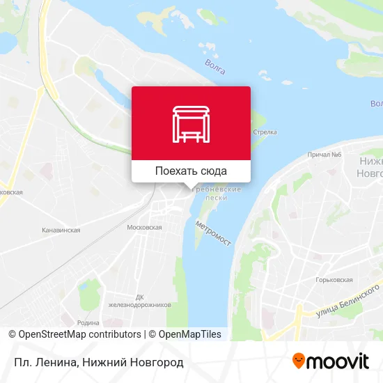 Карта Пл. Ленина