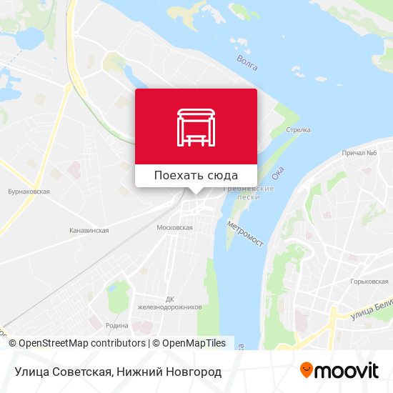 Карта Улица Советская
