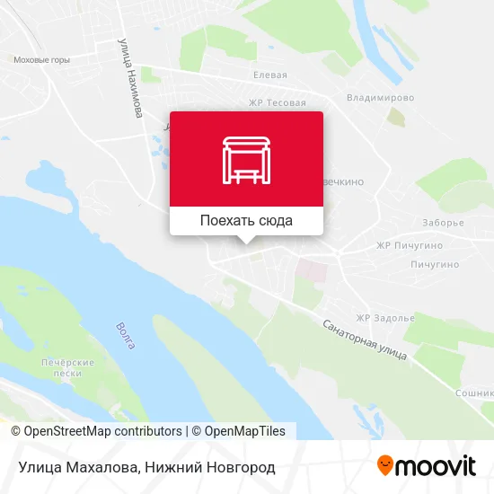 Карта Улица Махалова