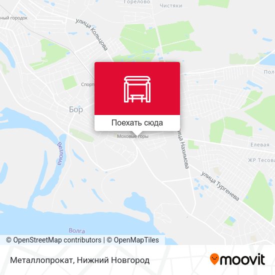 Карта Металлопрокат