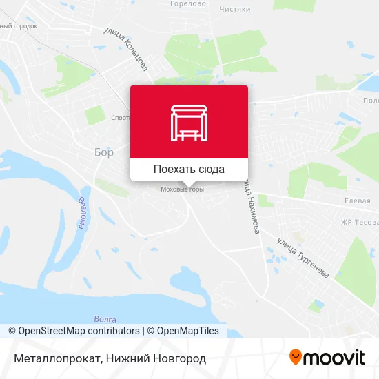 Карта Металлопрокат