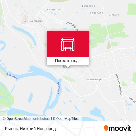 Карта Рынок
