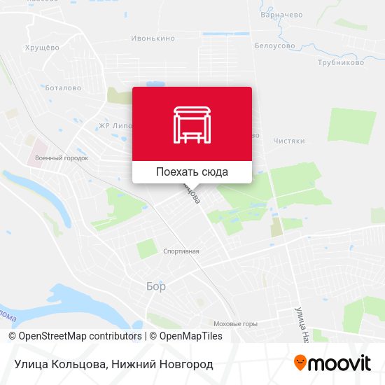 Карта Улица Кольцова