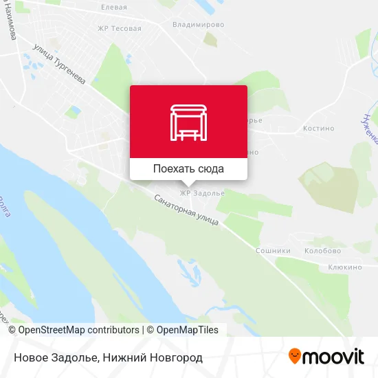 Карта Новое Задолье