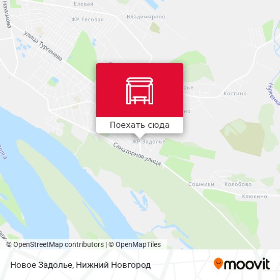 Карта Новое Задолье