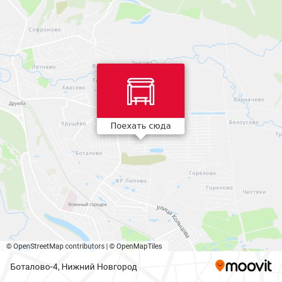 Карта Боталово-4