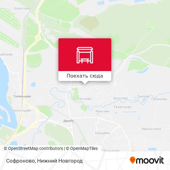Карта Софроново
