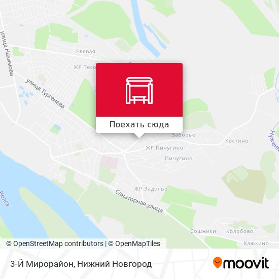 Карта 3-Й Мирорайон