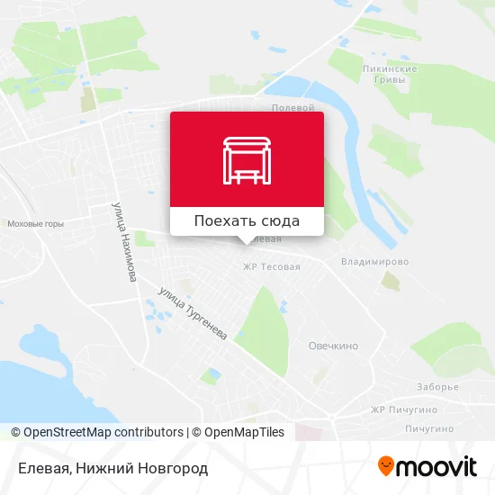 Карта Елевая