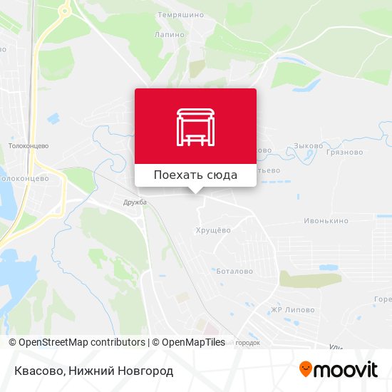 Карта Квасово