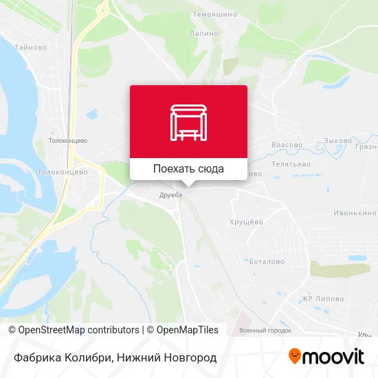 Карта Фабрика Колибри