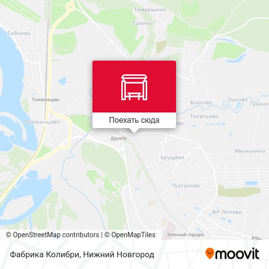 Карта Фабрика Колибри