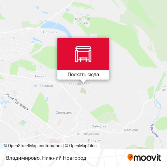 Карта Владимирово