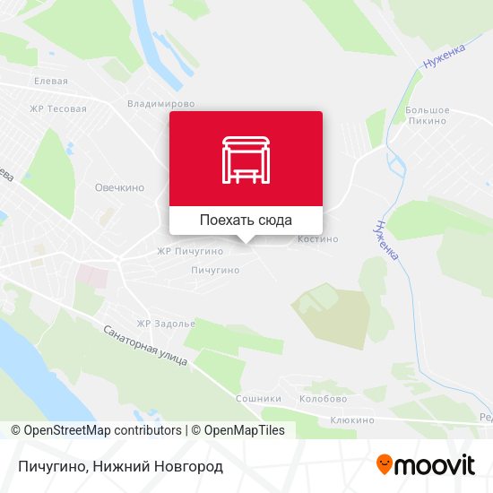 Карта Пичугино