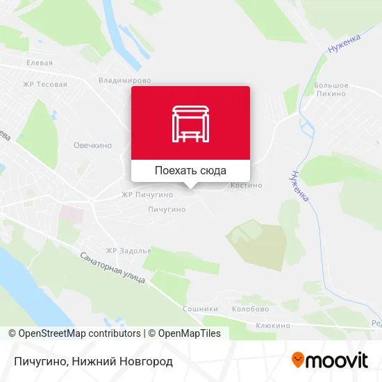 Карта Пичугино