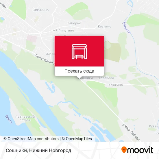 Карта Сошники