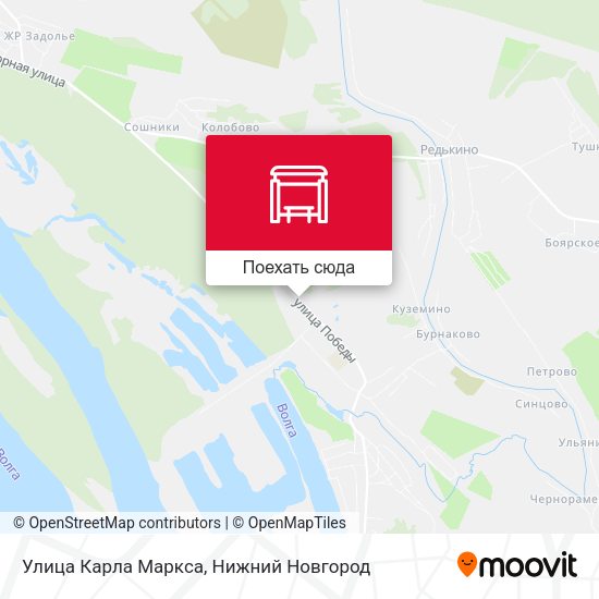 Карта Улица Карла Маркса