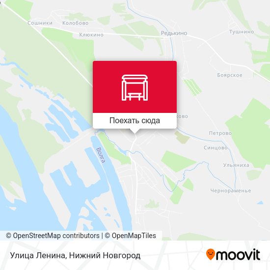 Карта Улица Ленина