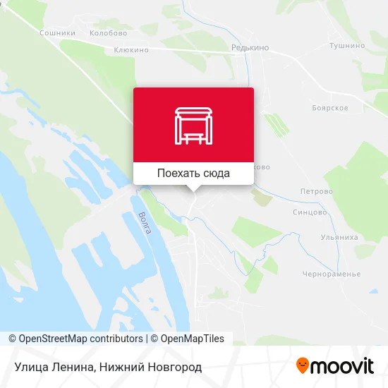 Карта Улица Ленина