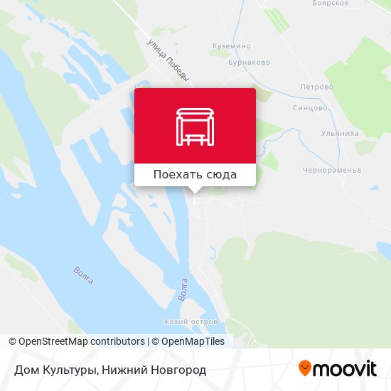Карта Дом Культуры