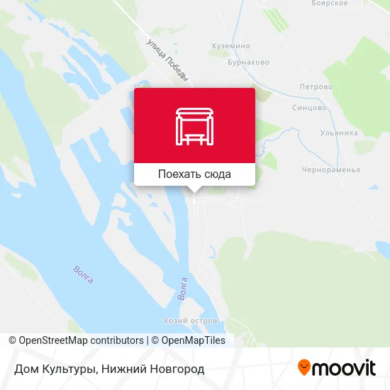 Карта Дом Культуры