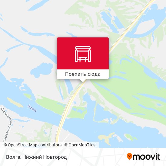 Карта Волга