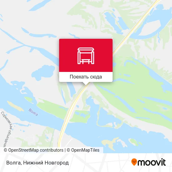 Карта Волга