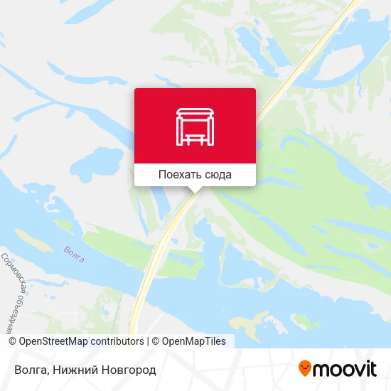 Карта Волга