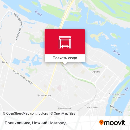Карта Поликлиника