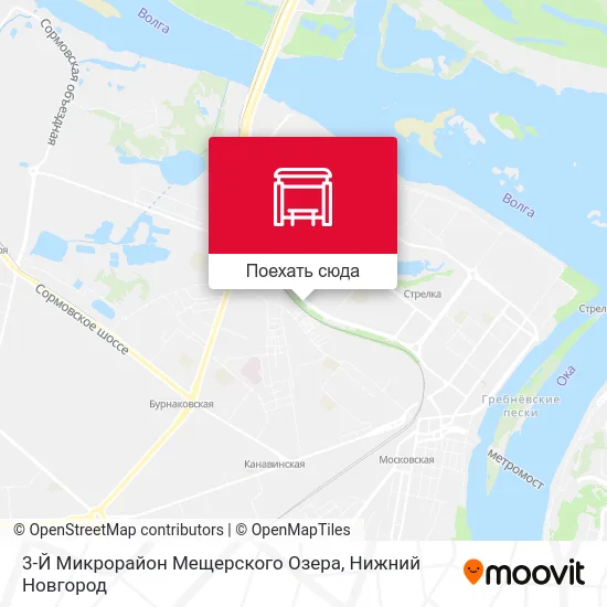 Карта 3-Й Микрорайон Мещерского Озера