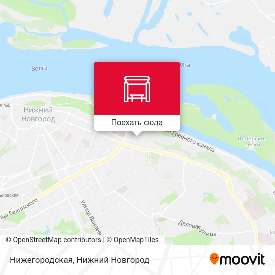 Карта Нижегородская