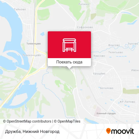 Карта Дружба