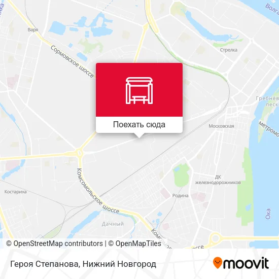 Карта Героя Степанова