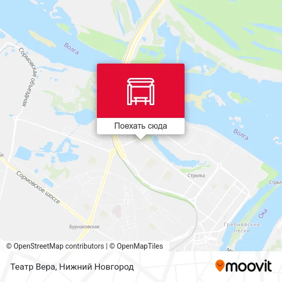 Карта Театр Вера