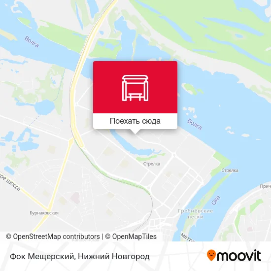Карта Фок Мещерский