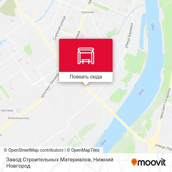 Карта Завод Строительных Материалов