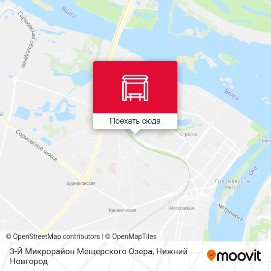 Карта 3-Й Микрорайон Мещерского Озера