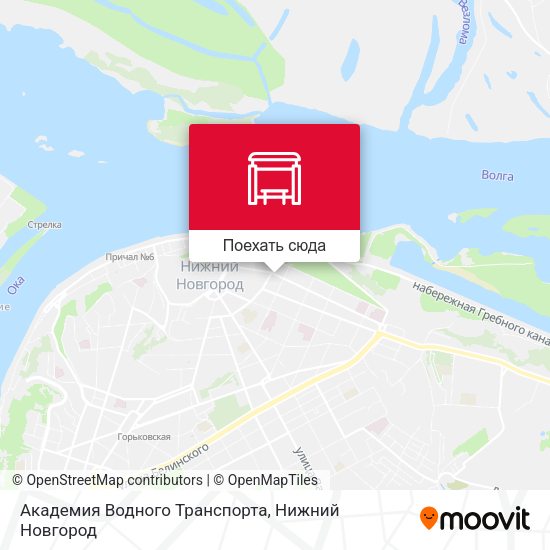 Карта Академия Водного Транспорта